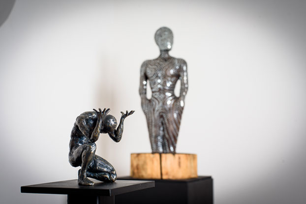 Ed Elliott, Perseverance, bronze sculpture for sale, limited edition, British artist